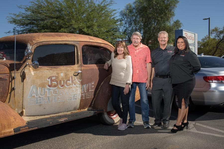 bucks automotive and AAA repair Shop owners